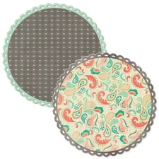 My Mind's Eye, So Sophie, Clever, 2 x 12" Cardstock, Pure Bliss, Witty Paisley