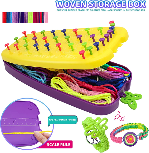 Friendship Bracelet Making Kit Toys, Ages 7 8 9 10 11 12 Year Old Girls Gifts Id - Picture 5 of 12