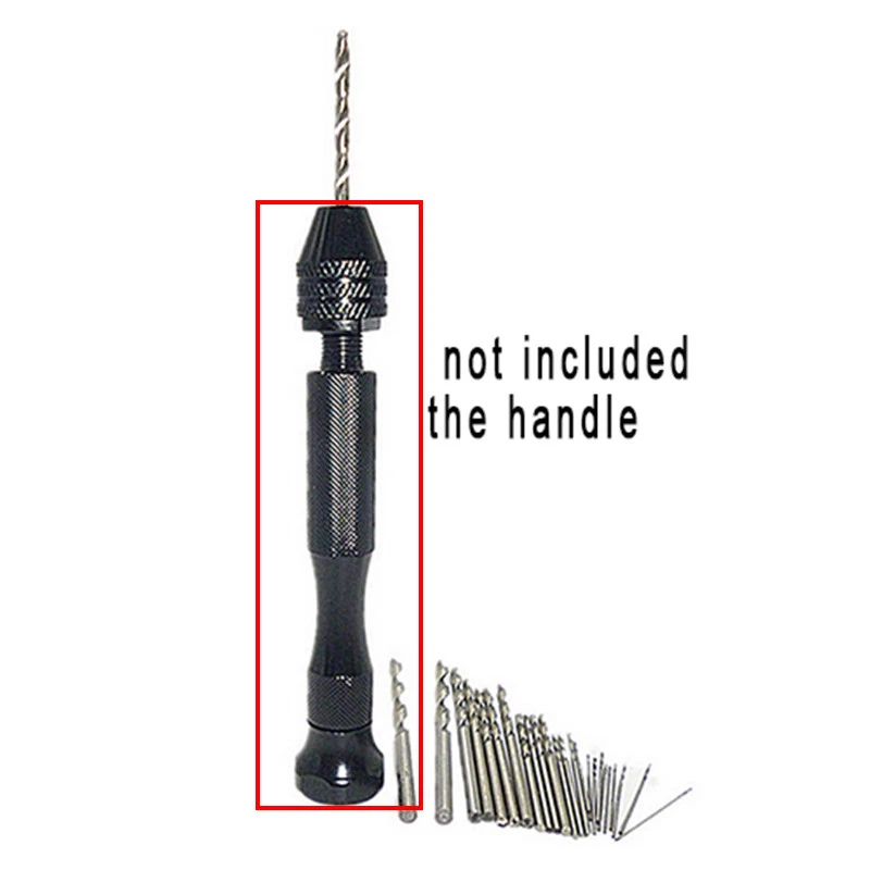 25 Micro Twist Drill Bits 0.5mm 3mm Straight Shank PCB Twist High