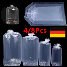 Fisch Transport Taschen Aquarium Atembeutel Flacher Boden Taschen Clear Fishbag
