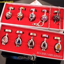 Anime Puella Magi Madoka Magica Magical 10 PCS Pendants Necklace Rings Model