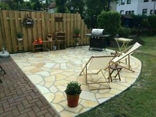 Naturstein Polygonalplatten Toscana 55m&sup2; Bodenplatten Wandplatten 0,8-1,2cm