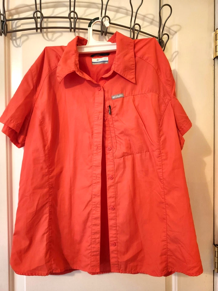 Columbia Omni Sombra Pesca Ventilado Nylon Senderismo MUJERES TALLA L USADO excelente estado Foto 2 de 4