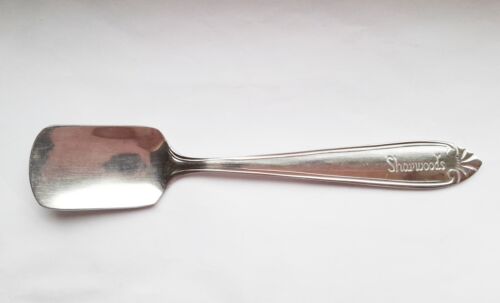 Vtg SHARWOODS chutney relish pickle spoon Crystal stainless steel 5½in 14cm (C) - Picture 2 of 11