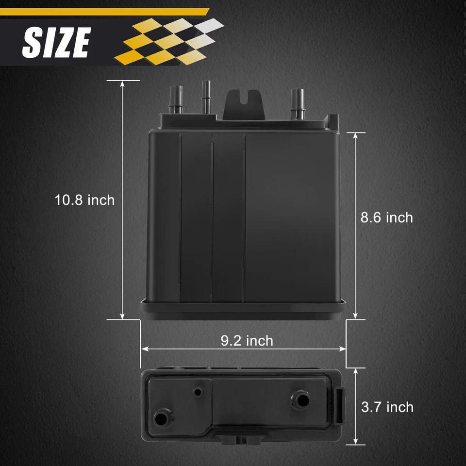 Bote de carbón evaporativo para Chevrolet Tahoe GMC Yukon 911-149 2004-2016 Foto 3 de 4