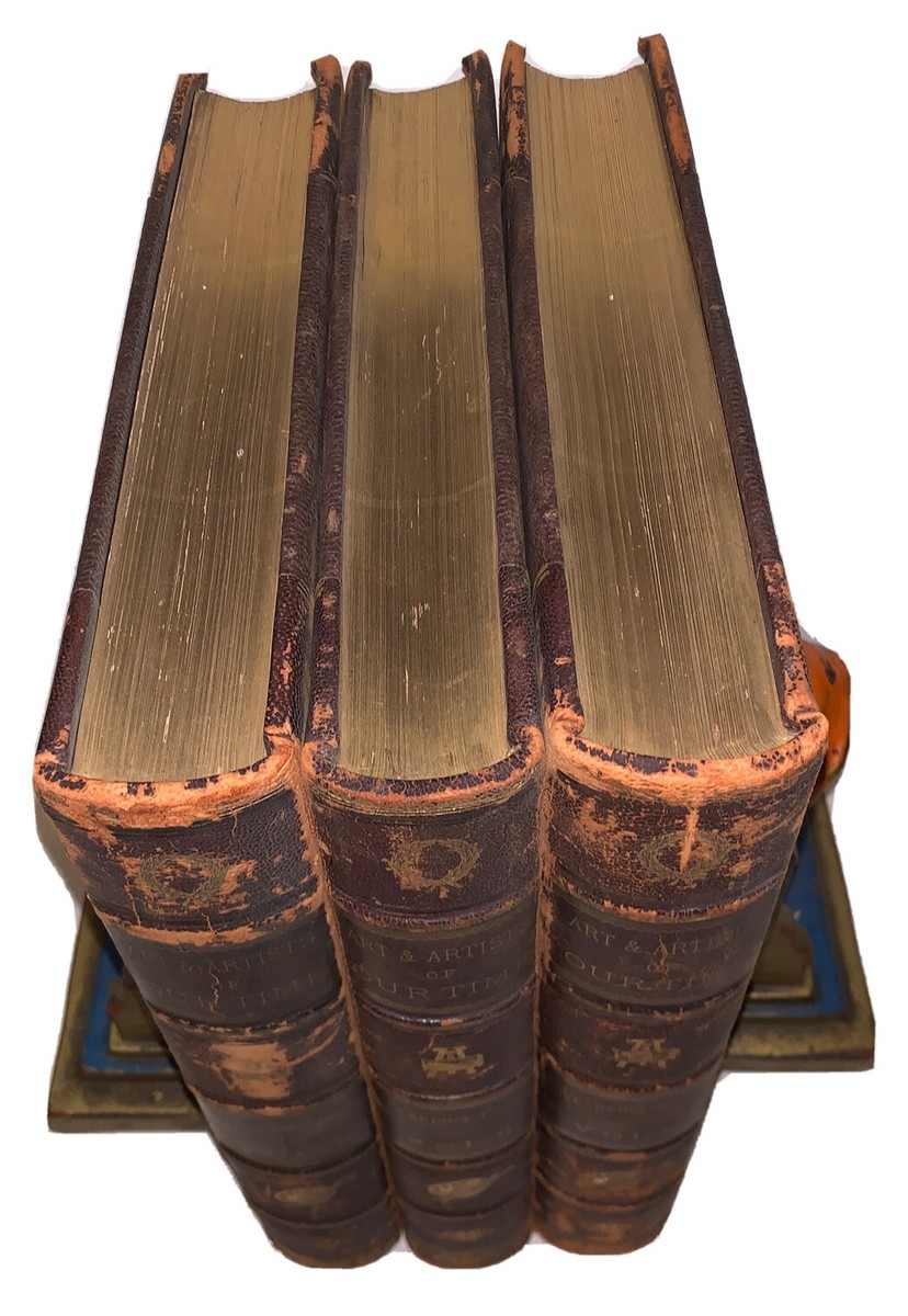 1888, 1st Ed, ART AND ARTISTS OF OUR TIME, by CLARENCE COOK, 3