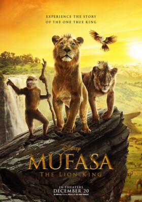 Mufasa - The Lion King (2024) Der König der Löwen Movie Film POSTER Plakat #495