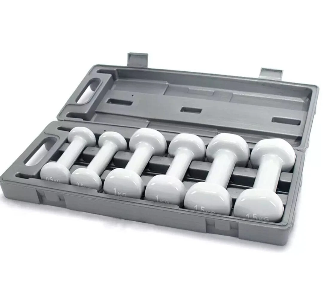 Opti neoprene dumbbell set 6kg hot sale