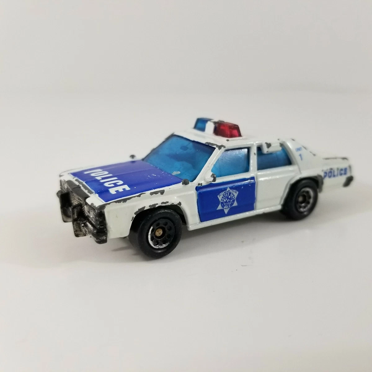 Vintage Matchbox 1987 Ford LTD Police Car eBay