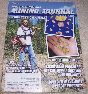 ICMJ's Prospecting and Mining Journal Magazine January 2015 gold 