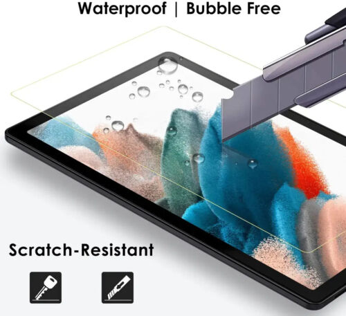 For Samsung Tab A8 S9 + A7 S6 Lite S9 FE S8 S7 Tempered Glass Screen Protector - Picture 17 of 22
