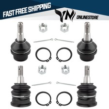 Front Upper Lower Ball Joints For 2006-2008 Dodge Ram 1500 K80628 K7411 Lh Rh