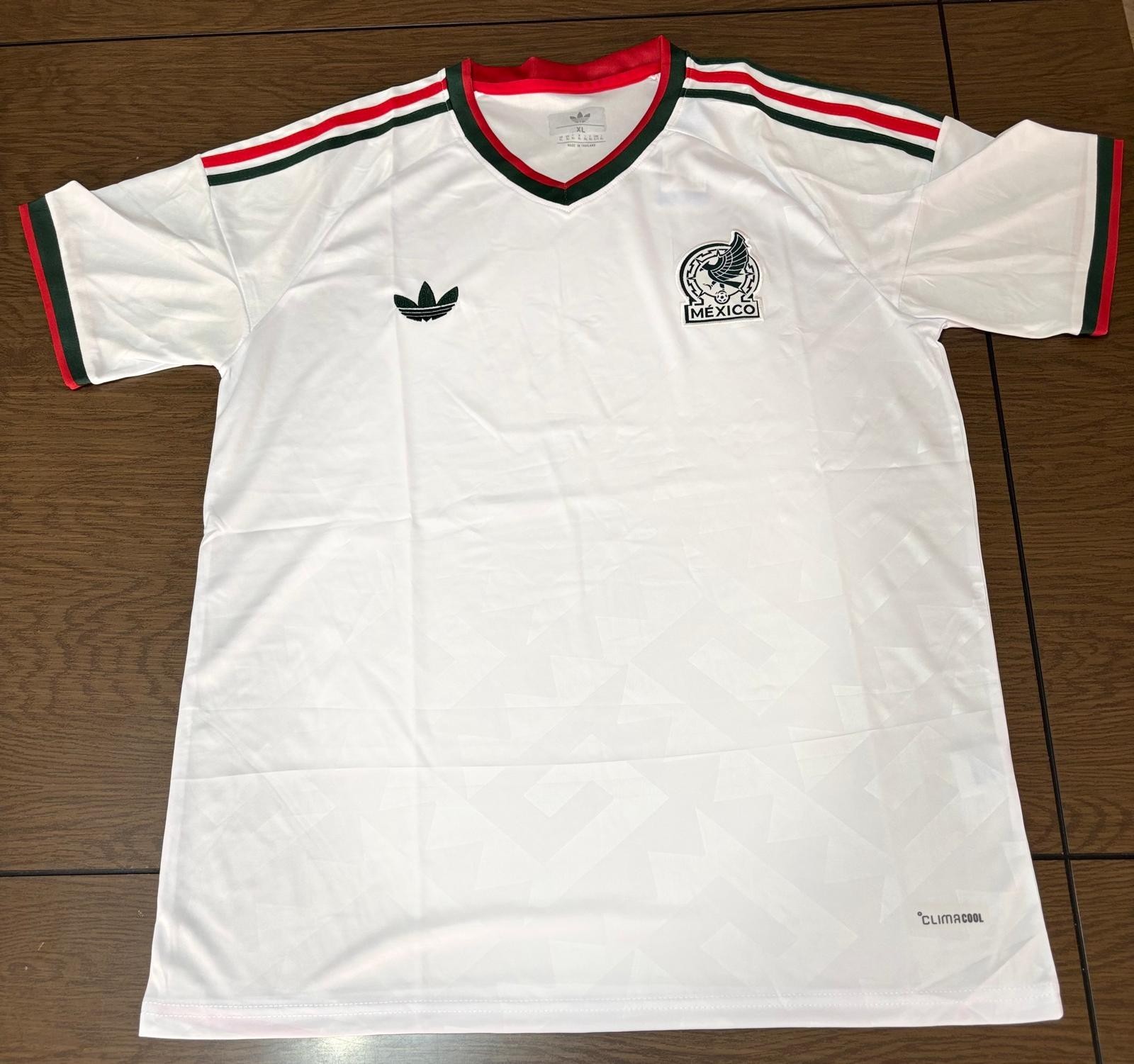 Mexico Jersey 2026 White Color Futbol Jersey Size XL