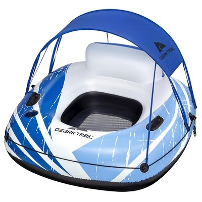 Ozark Trail Rapid Rider Canopy River Tube with Removable Shade 48.5''