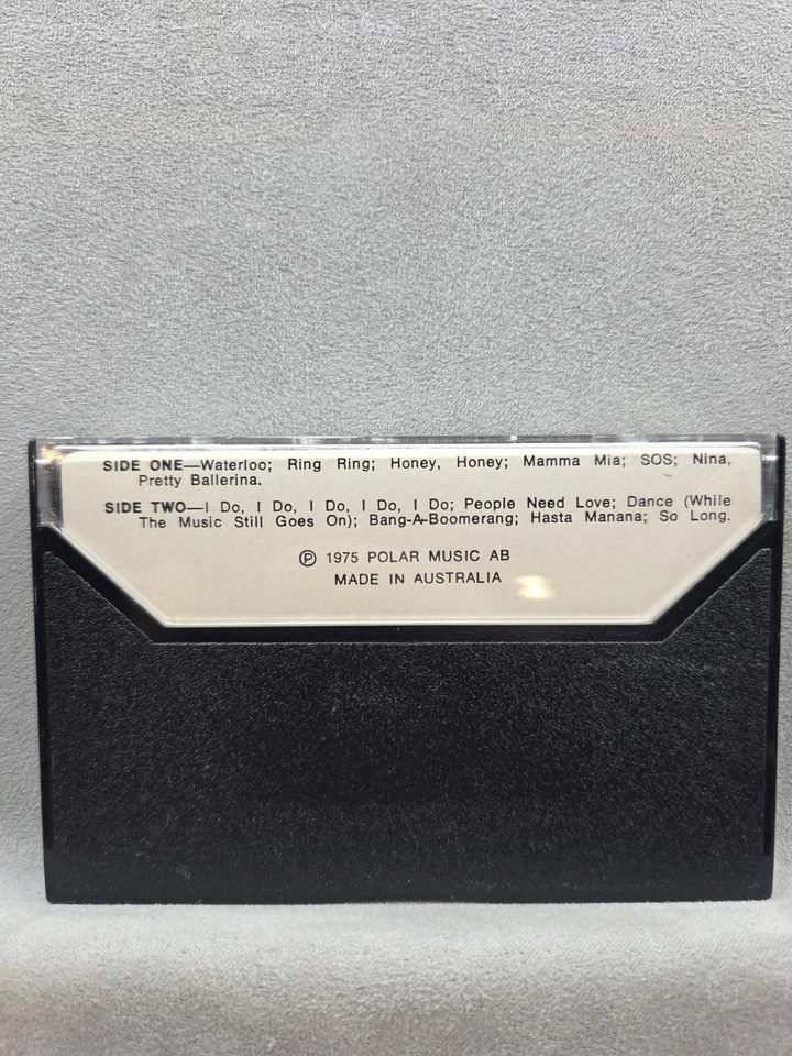 Tape Cassette - ABBA : The Best Of ABBA - Mamma Mia, Waterloo, Honey Honey - Image 2 of 4