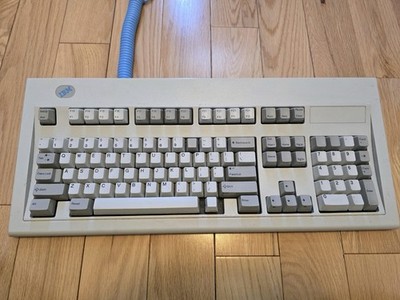 Vintage IBM Model M 122-Key Buckling Spring Terminal Keyboard w/ USB Adapter