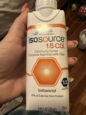 Isosource Complete Formula 1.5 Cal with Fiber 8.45oz Unflavored