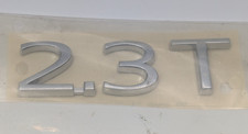 Genuine Saab 2.3t Trunk Emblem 12755361 New Oem Genuine Saab 2.3t Trunk Emblem 12755361 New Oem