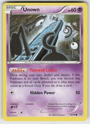 Unown 30/98 Ancient Origins