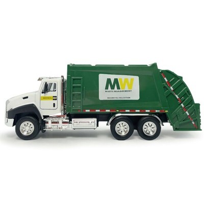 1:50 Engineering Truck Alloy Model Pull Back Sanitation Vehicle Truck Toy