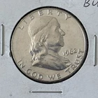 1962 P SILVER 50C FRANKLIN HALF DOLLAR