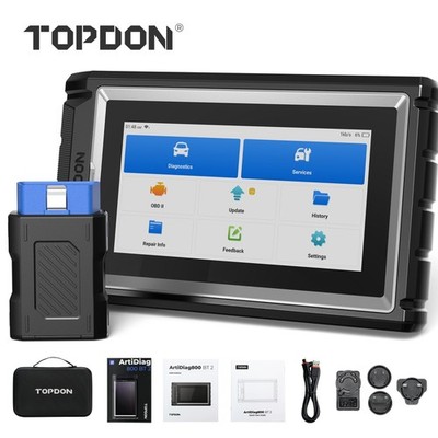 TOPDON Artidiag800BT2 OBD2 Scanner Auto Diagnostic Scan Tool Bi-directional
