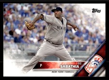 2016 Topps - CC Sabathia #142 New York Yankees