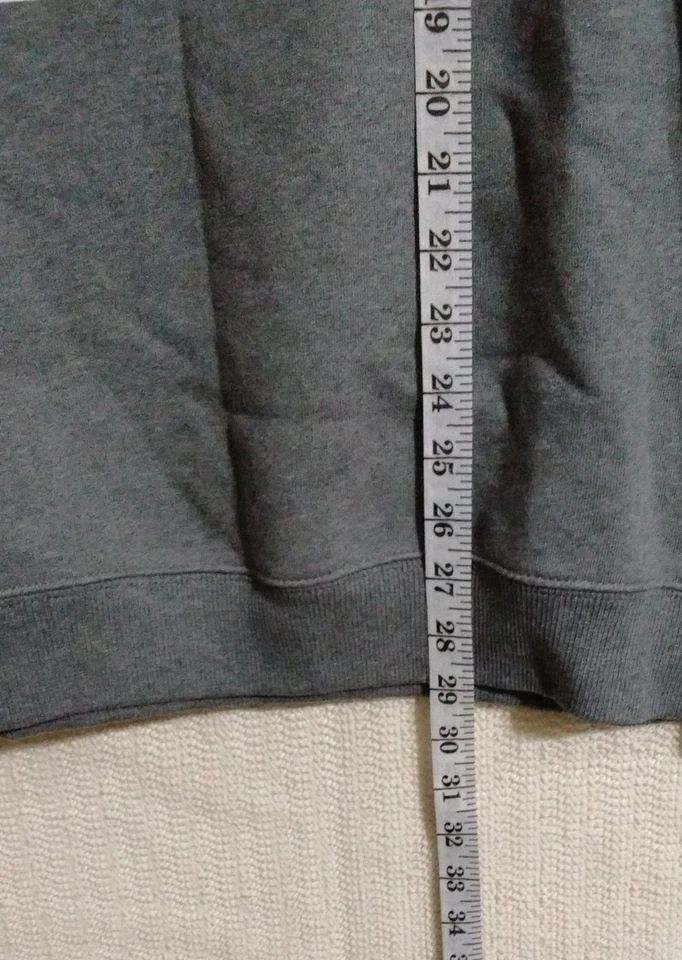 Sudadera Pullover Cuello Redondo Logo Gráfico Tenis XXL Gris Lacoste Para Hombre NUEVA Foto 4 de 4