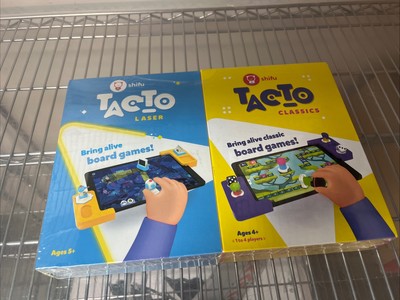 Shifu TacTo 2-in-1 combo Laser+Classics Board Games - Tablet Not Included Sealed