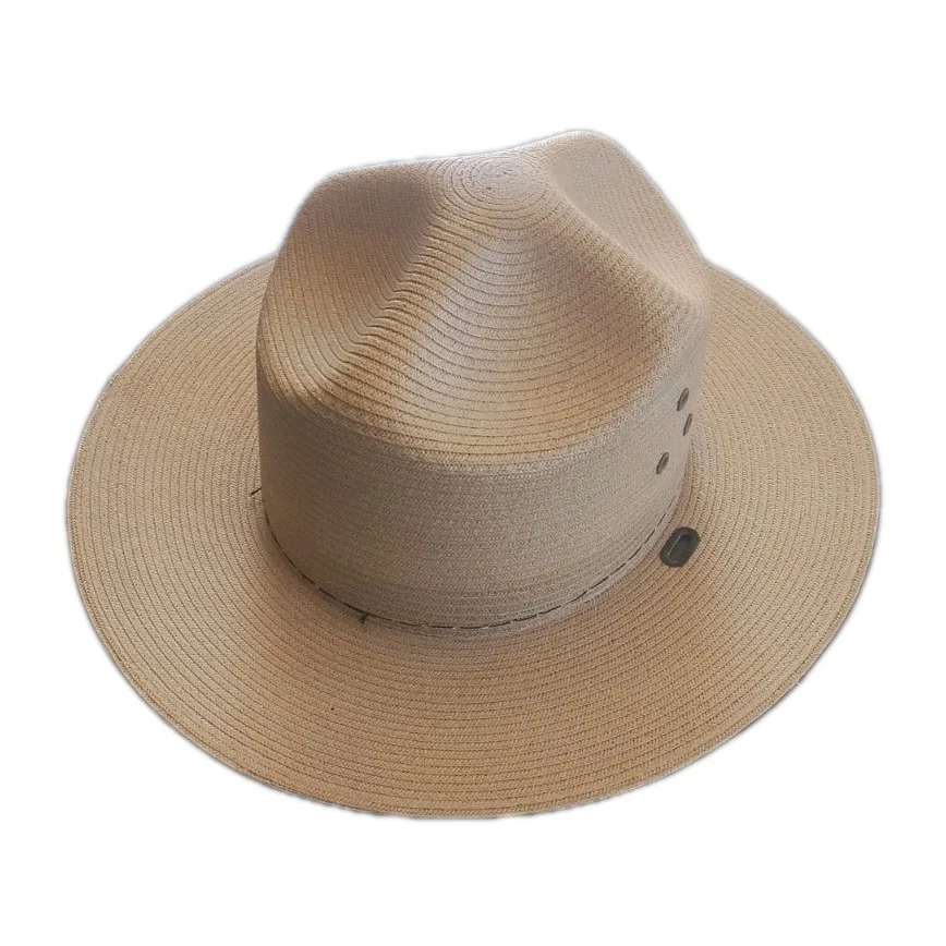 Sombrero de paja Stratton USNPS National Park Service Ranger de colección talla 6 7/8 pequeño Foto 3 de 4