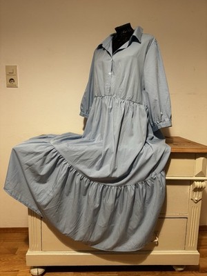 Langes Schon fallendes Kleid von SHEIN Große 2XL Hellblau, Neu und Ungetragen