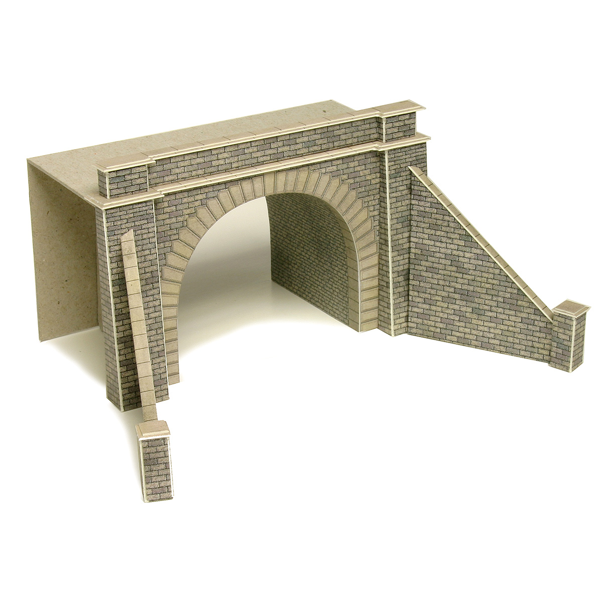 Metcalfe PN142 Tunnel Entrance - Double Track N Gauge Card Kit