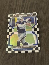 2021 Panini Prizm Black & White Checker Checkerboard Prizm SP #241 BLAKE JARWIN