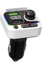 63W FM Transmitter Bluetooth Car Adapter, Wireless FM Bluetooth Transmitter