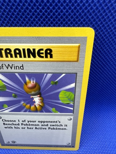 1999 POKEMON Gust of Wind 93/102 1st Edition Base Set NM - Picture 3 of 10