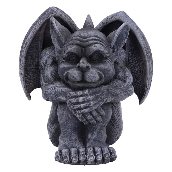 Nemesis Now Quasi Dark Black Grotesque Gargoyle Figurine, 12.5Cm-image