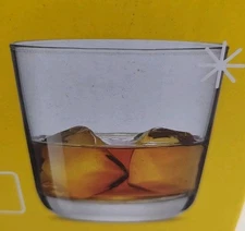NEW Joy Jolt Lowball 10oz Whiskey Glasses. x2 Set of Six = 12 Total