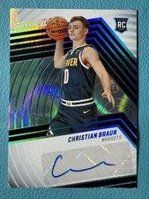 Christian Braun 2022-23 Panini Revolution 13/25 Auto Infinite RC #RA-CHB -LG19