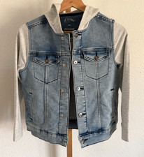 Boys' Denim Jacket w/ Hoodie Art Class Light Wash M Denim/Cloth MEDIUM 8