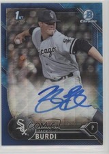 2016 Bowman Draft Chrome Pick Blue Wave Refractor 83/150 Zack Burdi Auto i5q