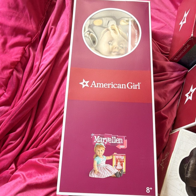 ￼ an Opened 1954 Mary Ellen American Grill, Doll With Accessories ￼