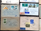 24 COVERS TO ISRAEL- POLAND, ROMANIA, SWISS, AUSTRIA, GERMANY, ITALY, DENMARK. — photo 6