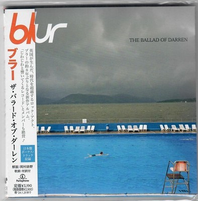 BLUR - THE BALLAD OF DARREN - JAPAN CD, BONUS TRACK