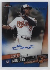 2019 Topps Finest Auto Blue Refractor 125/150 Cedric Mullins #FA-CM Auto k8v