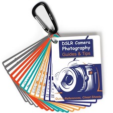 DSLR Cheat Sheet Photography Accessories 4 3 inches, Dslr Reference Cards