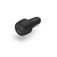 Hama USB-C Kfz SchnellladegeräT Ladeadapter 2-Fach 45W Pkw ZigarettenanzüNder