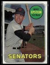 1969 Topps #461a Mike Epstein last name in yellow