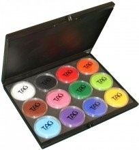 TAG Face Body Paint Palette 12 Colors 32g Each Professional
