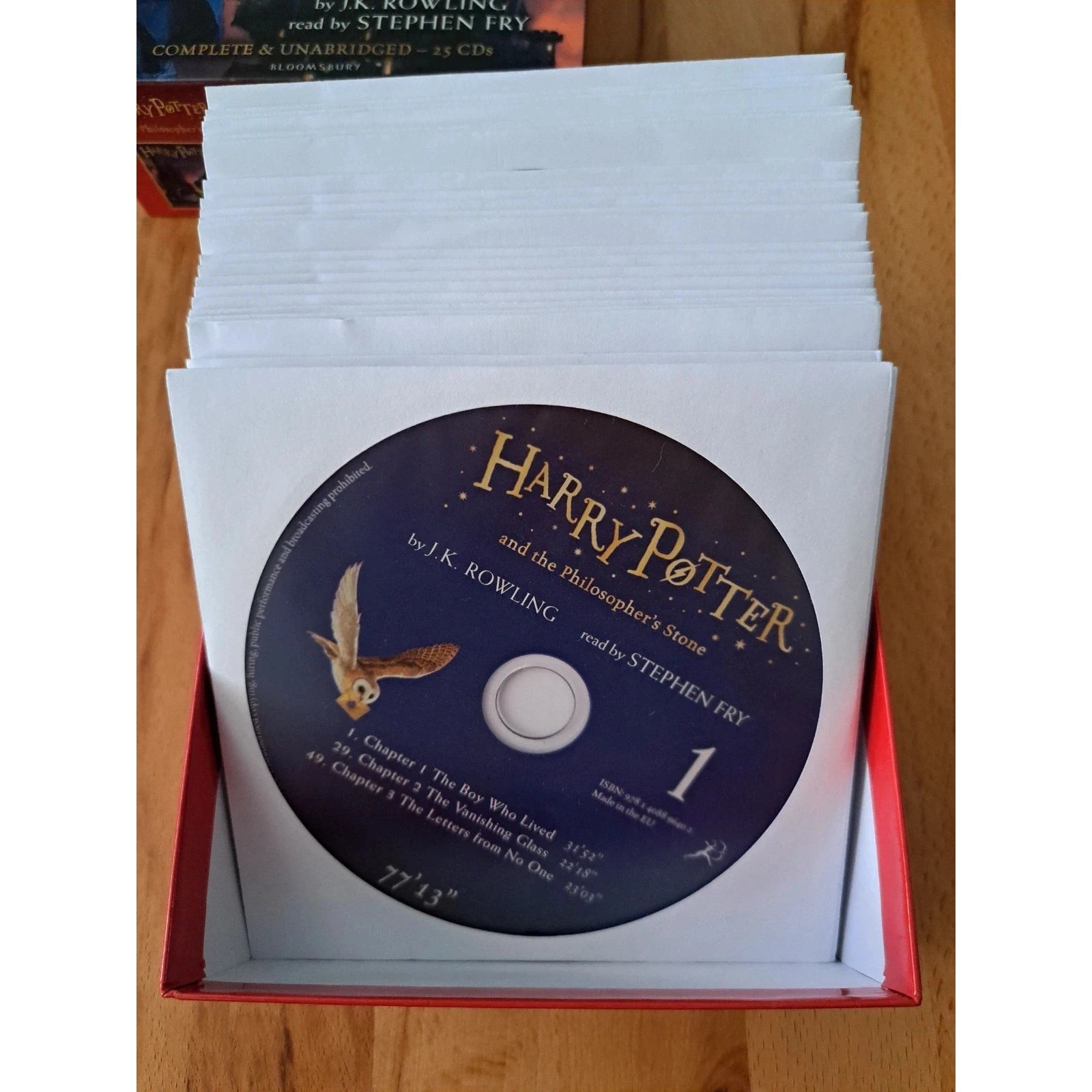Audiobook CDs: Harry Potter 1, 2, 3 image 2