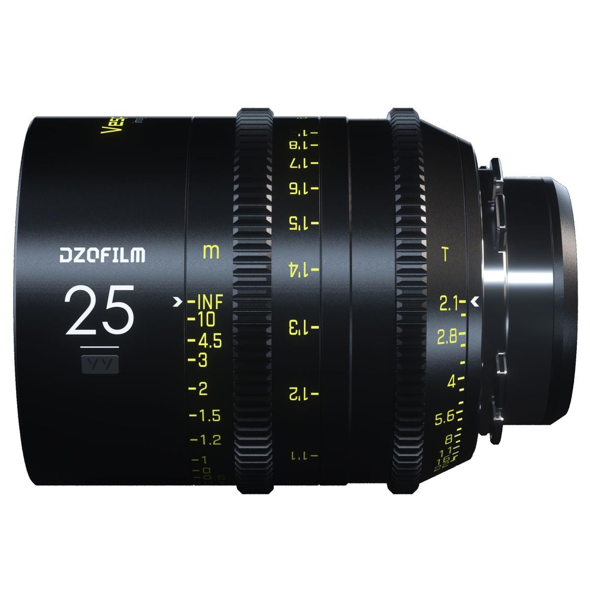 DZOFILM Vespid Prime 25mm T2.1 Cinema Lens for PL EF Mount